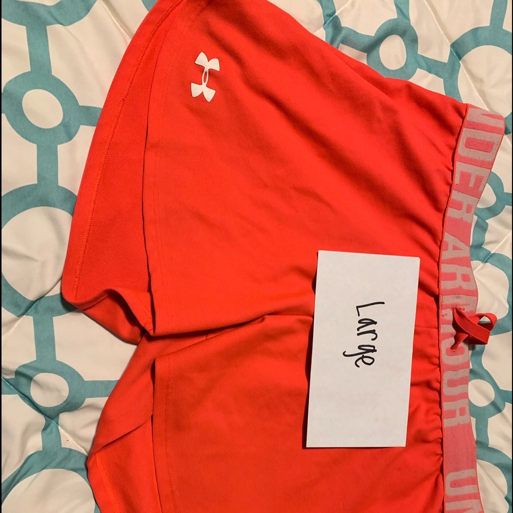 The under Armour shorts are great to workout in